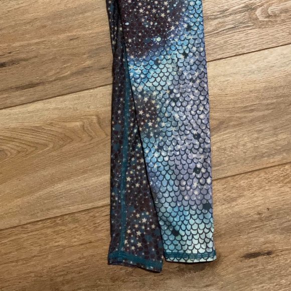 TEEKI Mermaid Leggings Size Small - Picture 4 of 5